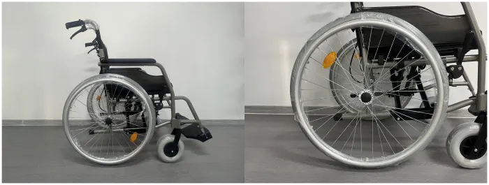 Pneumatic wheelchair tyres